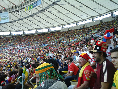 Em um jogo pouco atraente, o grande destaque foi o Maracanã