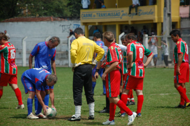 Veteranos esbanjam vitalidade