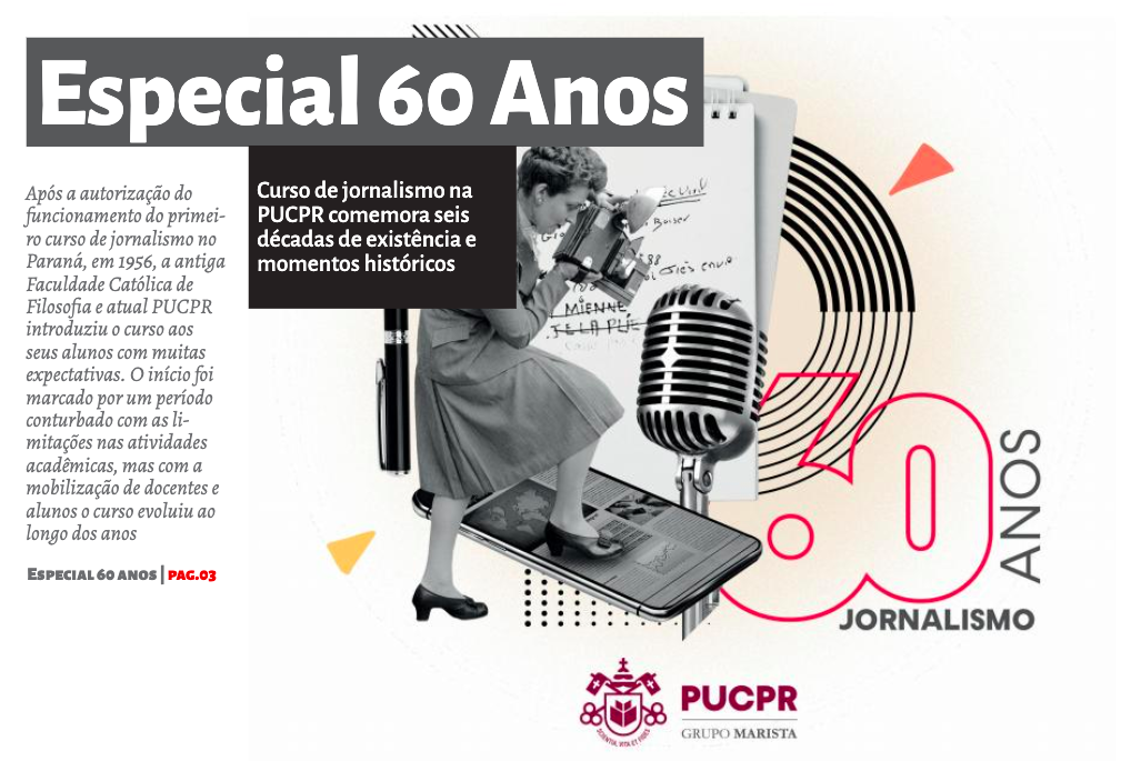Comunicare – edição especial: 60 anos do curso de Jornalismo da PUCPR
