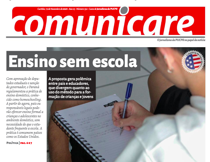 Leia a edição #332 completa do jornal Comunicare