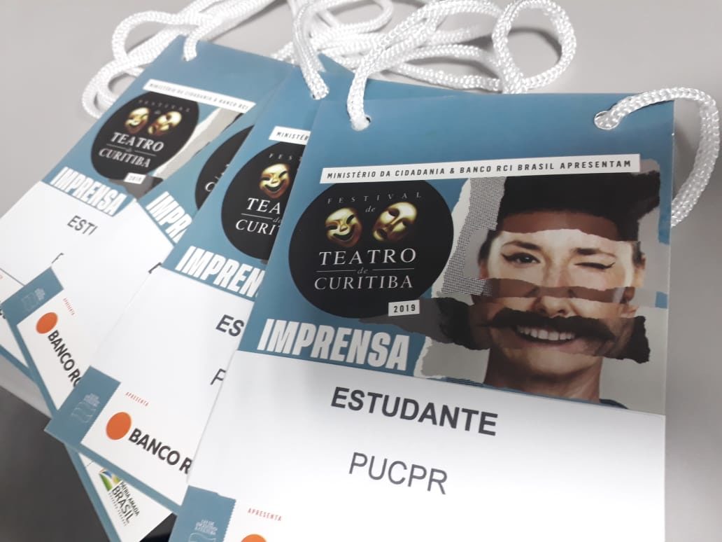 Estudantes de jornalismo da PUCPR cobrem Festival de Teatro de Curitiba