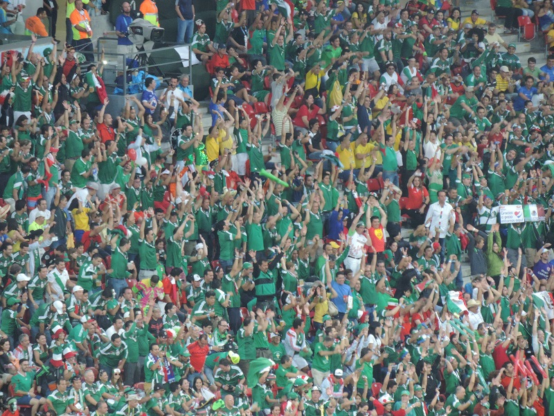 A torcida mais animada da Copa do Mundo