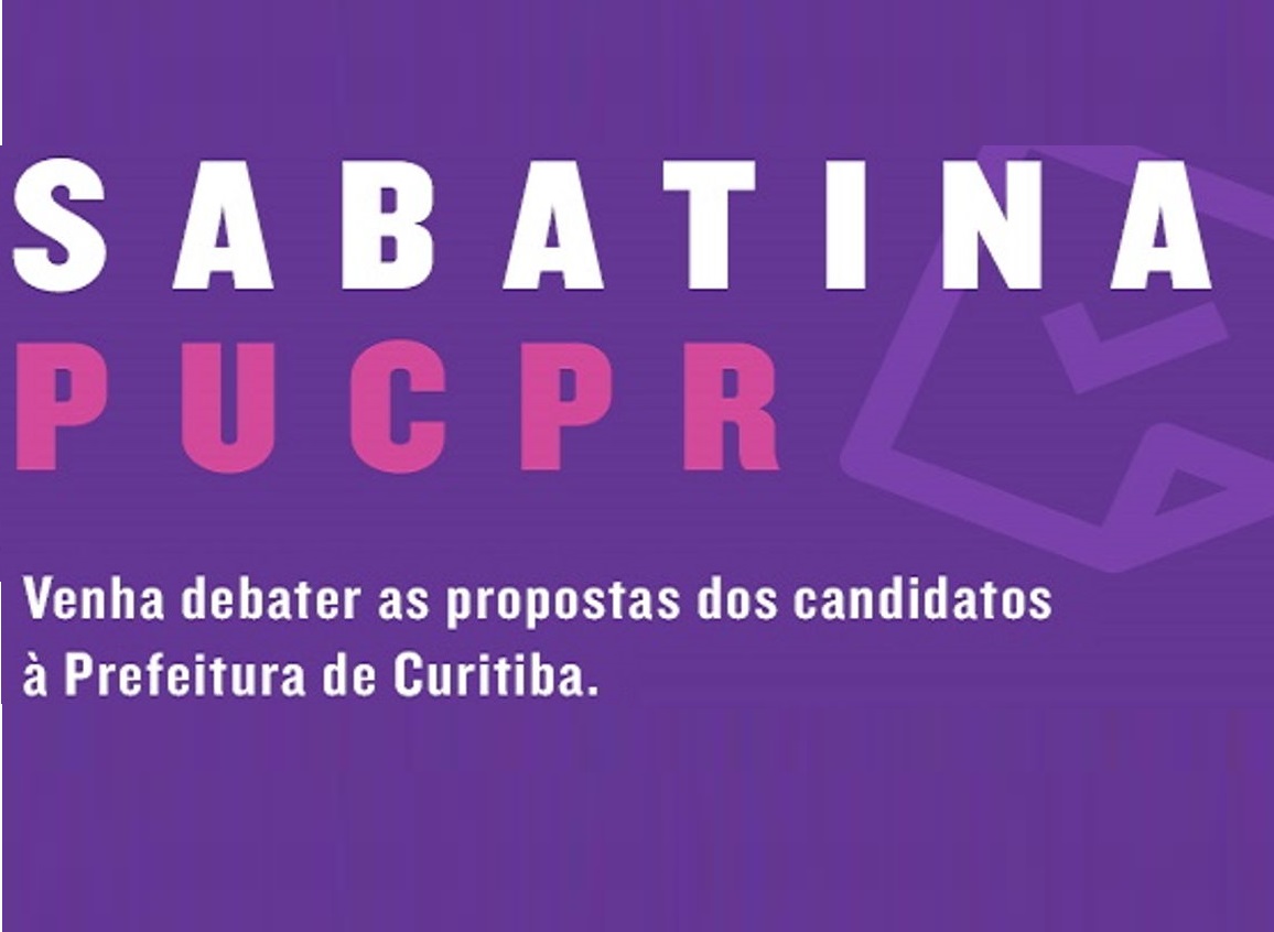 PUCPR abre inscrição para população participar das sabatinas aos candidatos à Prefeitura