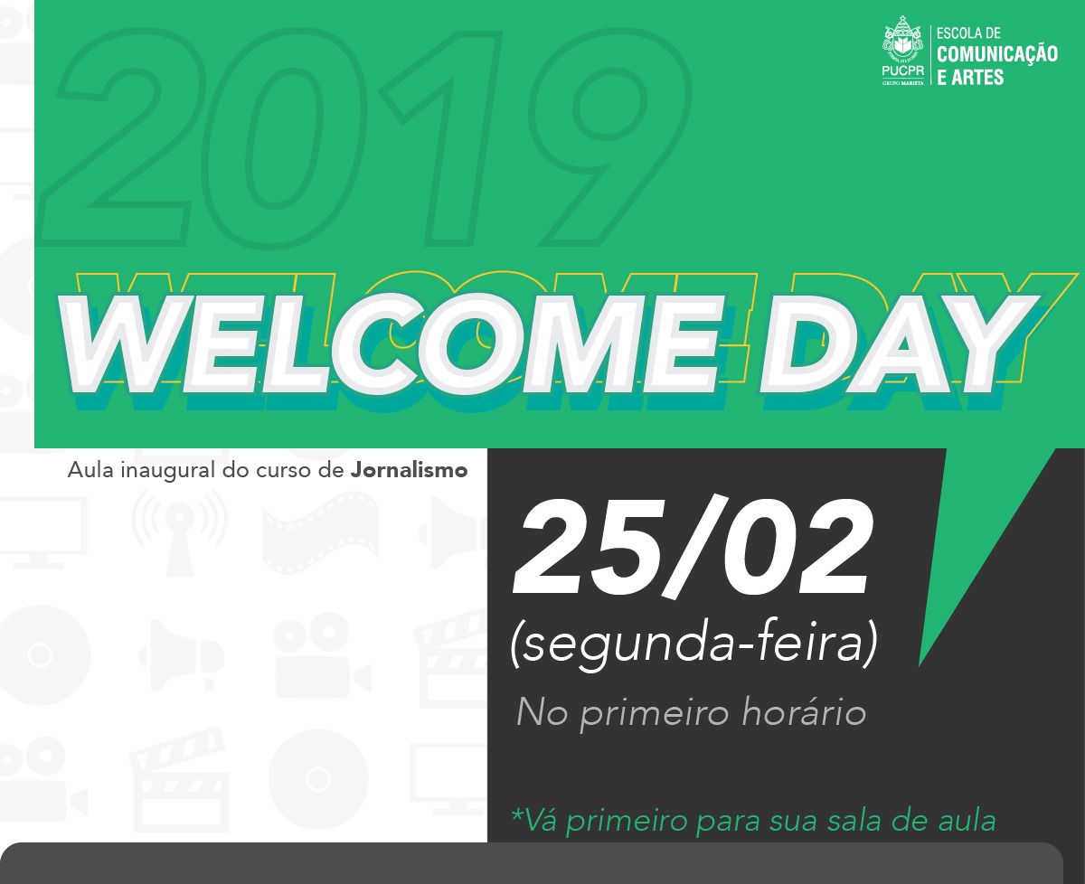 Welcome Day traz jornalistas à PUCPR para compartilhar experiências profissionais