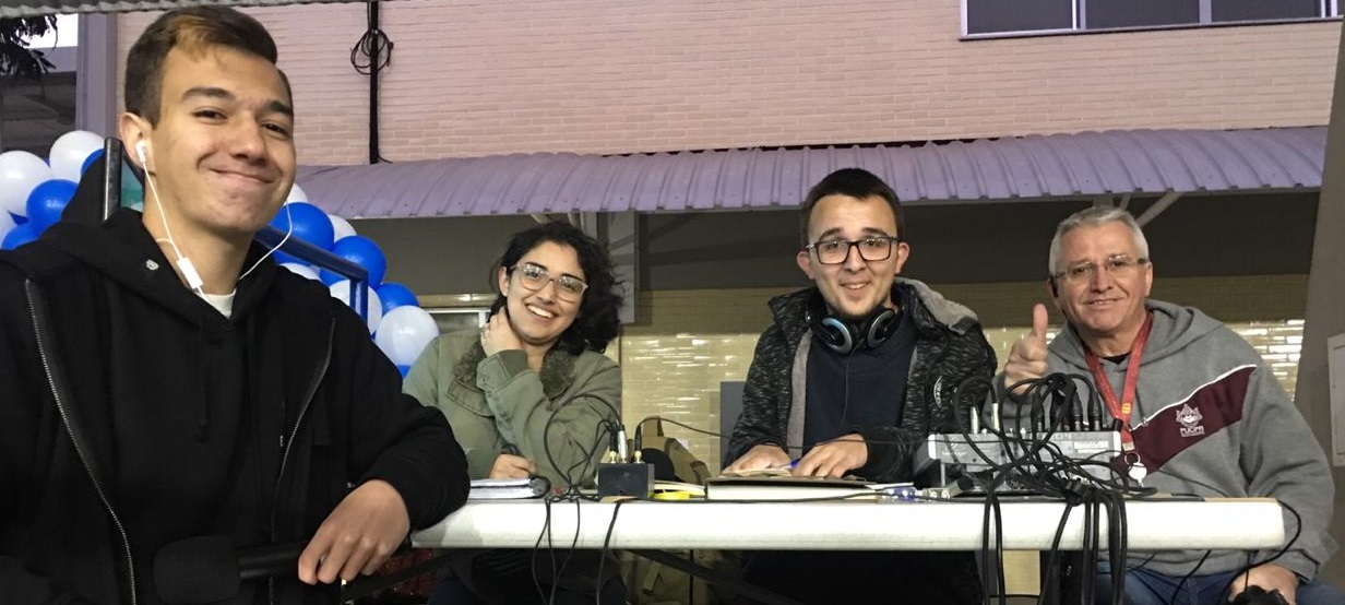 Jornalismo da PUCPR realiza transmissão das finais da Copa Champagnat