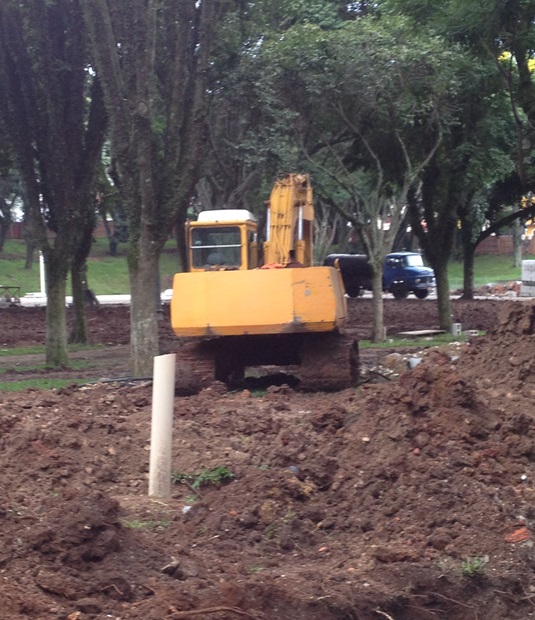 Obras da praça Afonso Botelho devem ser entregues no fim deste mês