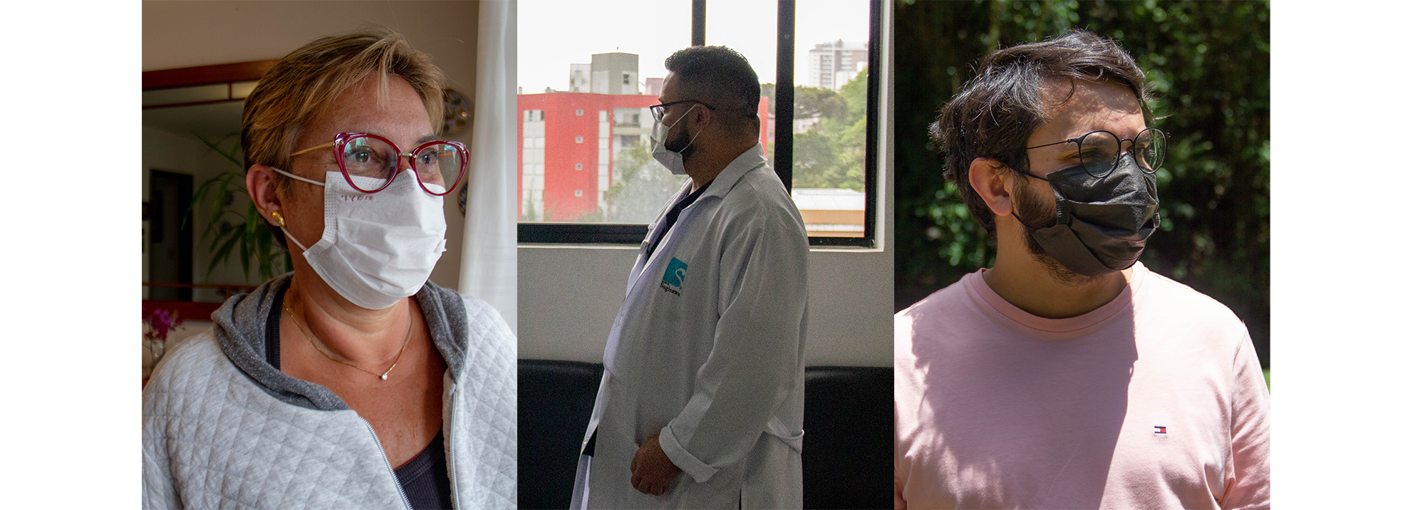O enfrentamento da pandemia pelo olhar de três profissionais da saúde