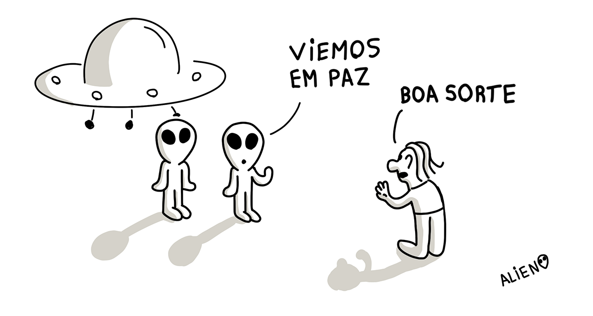 Charge de Alien para o Portal Comunicare 02/05/2022