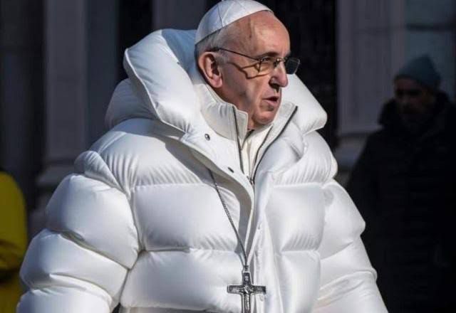 Foto do Papa com casaco é gerada por IA?
